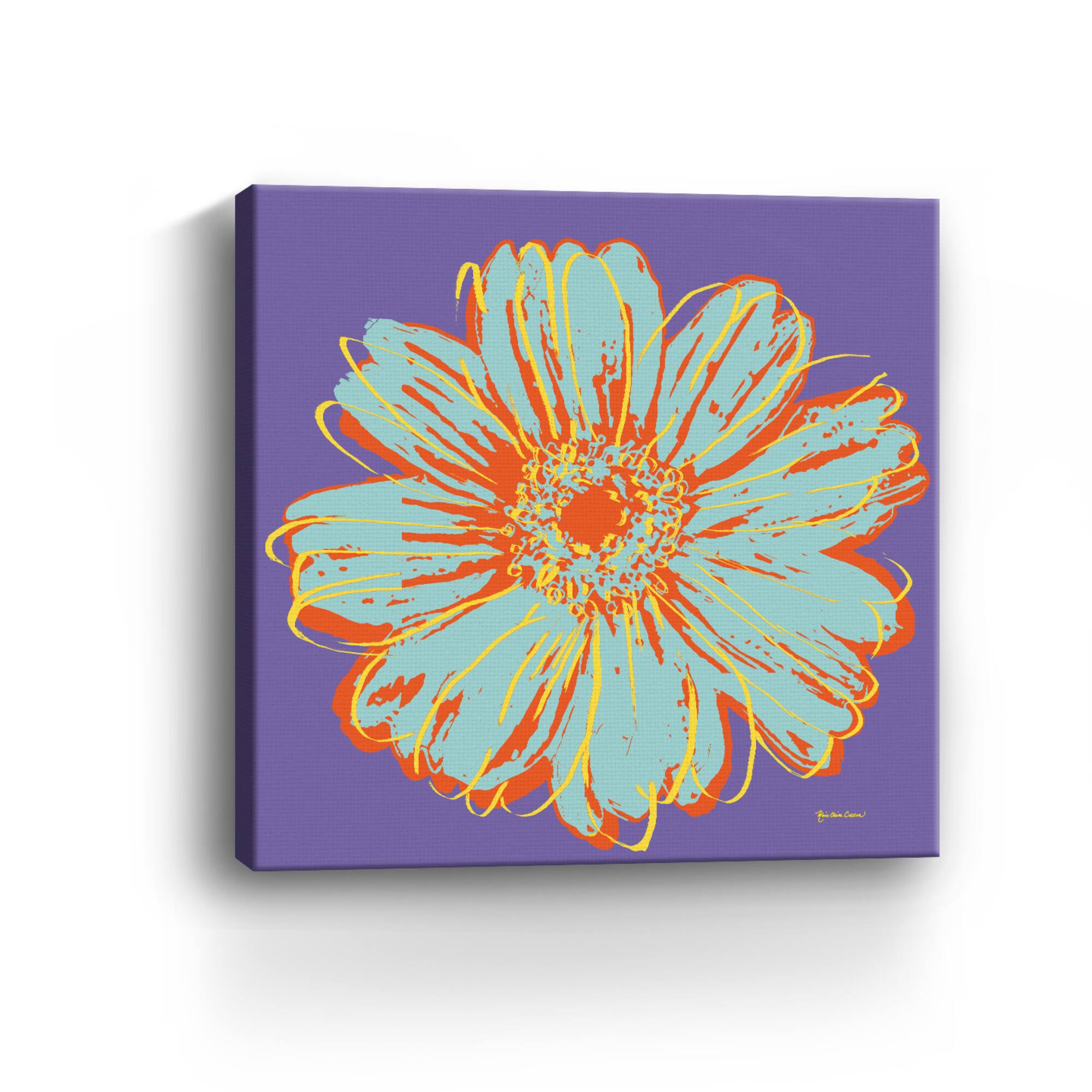 Flower Pop Art VI Canvas Giclee